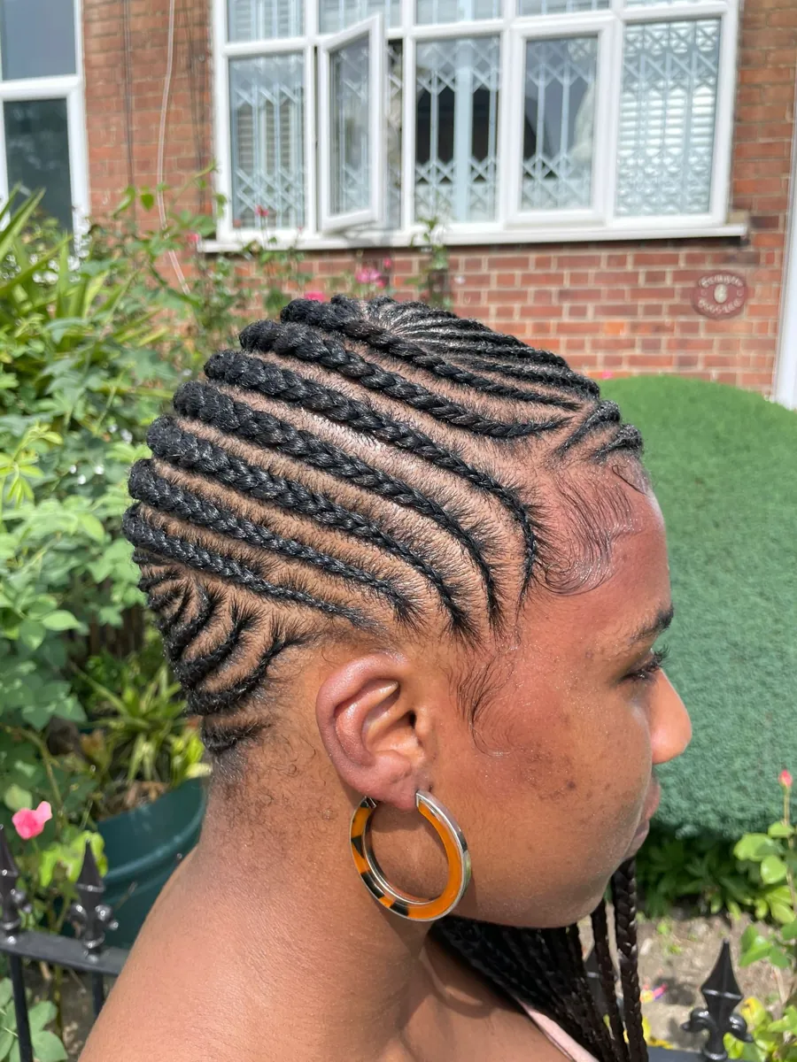 Cornrows at Maxine's
